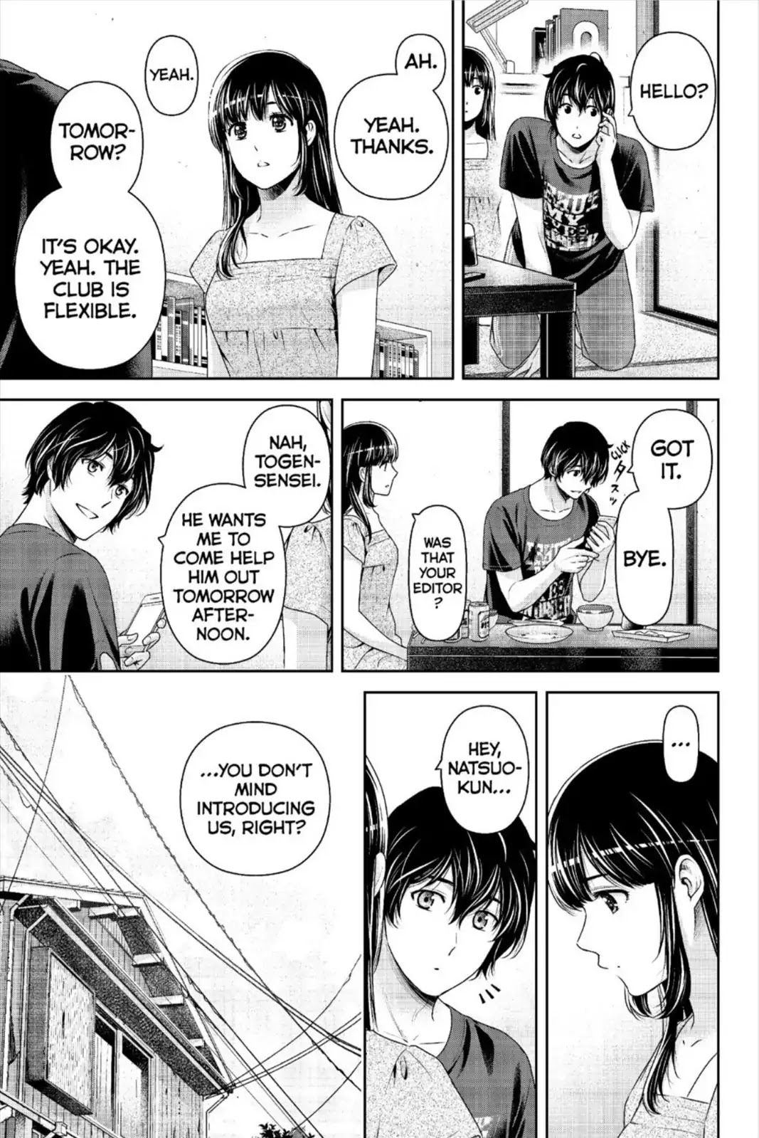 Domestic na Kanojo Chapter 242 page 9 - Chapter 242: Even If We're Apart
