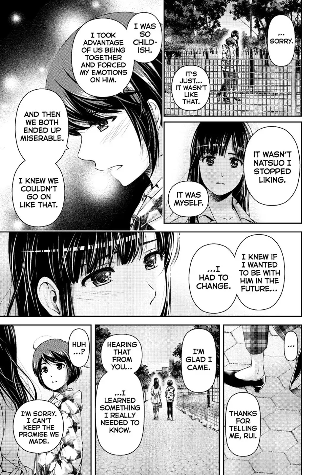 Domestic na Kanojo Chapter 244 page 15 - Chapter 244: The Promise We Made