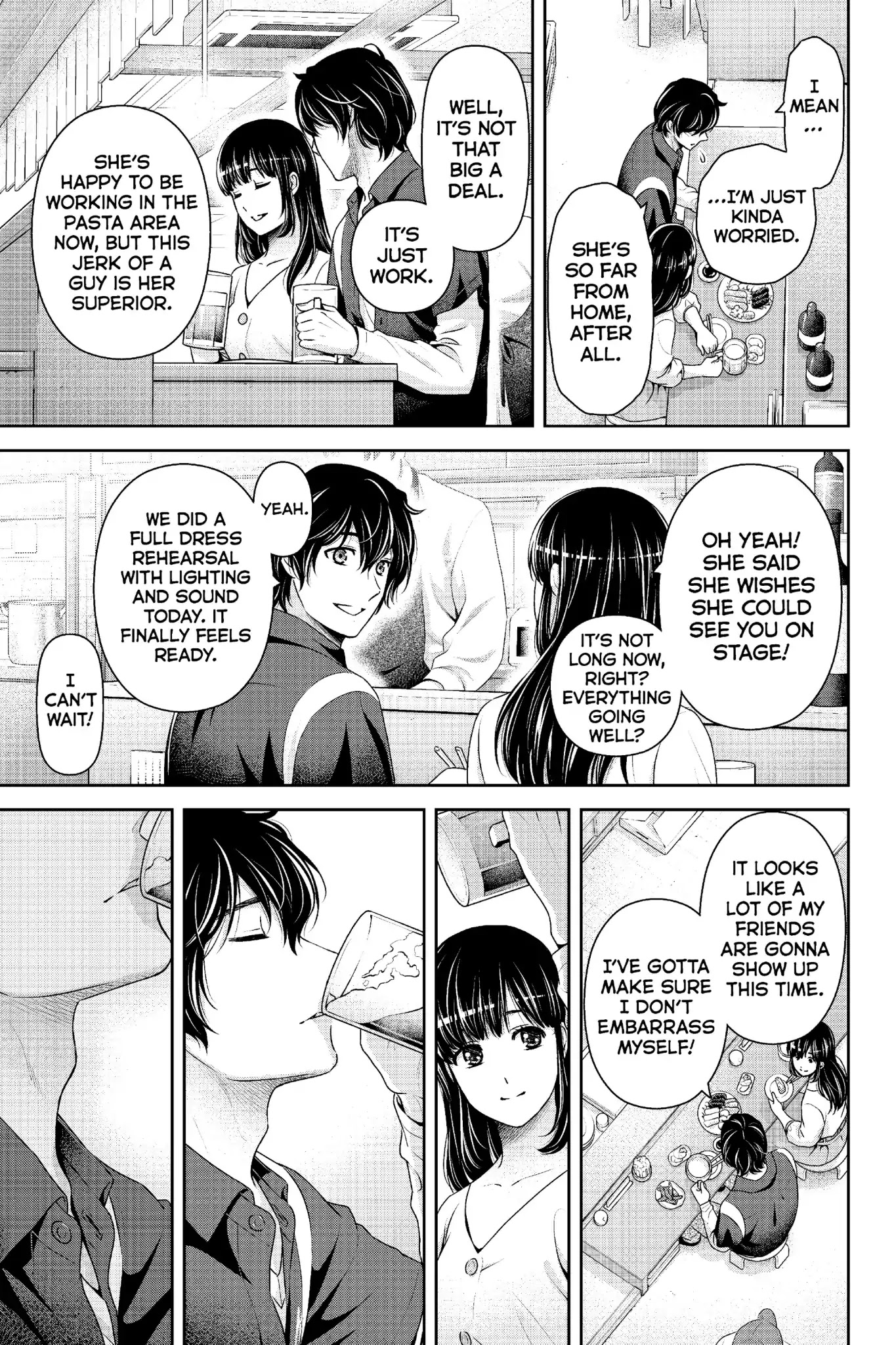 Domestic na Kanojo Chapter 245 page 14 - Chapter 245: Do You Think About Her?