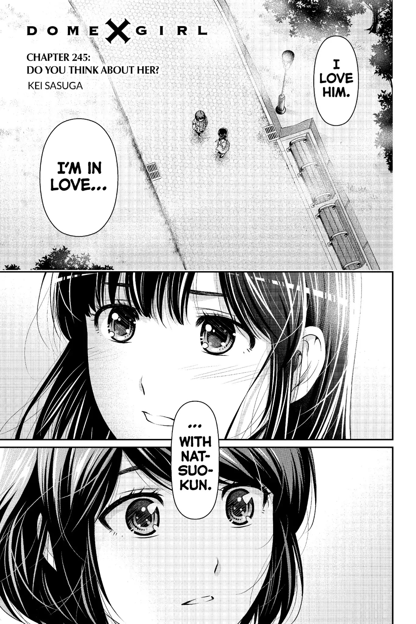 Domestic na Kanojo Chapter 245 page 2 - Chapter 245: Do You Think About Her?