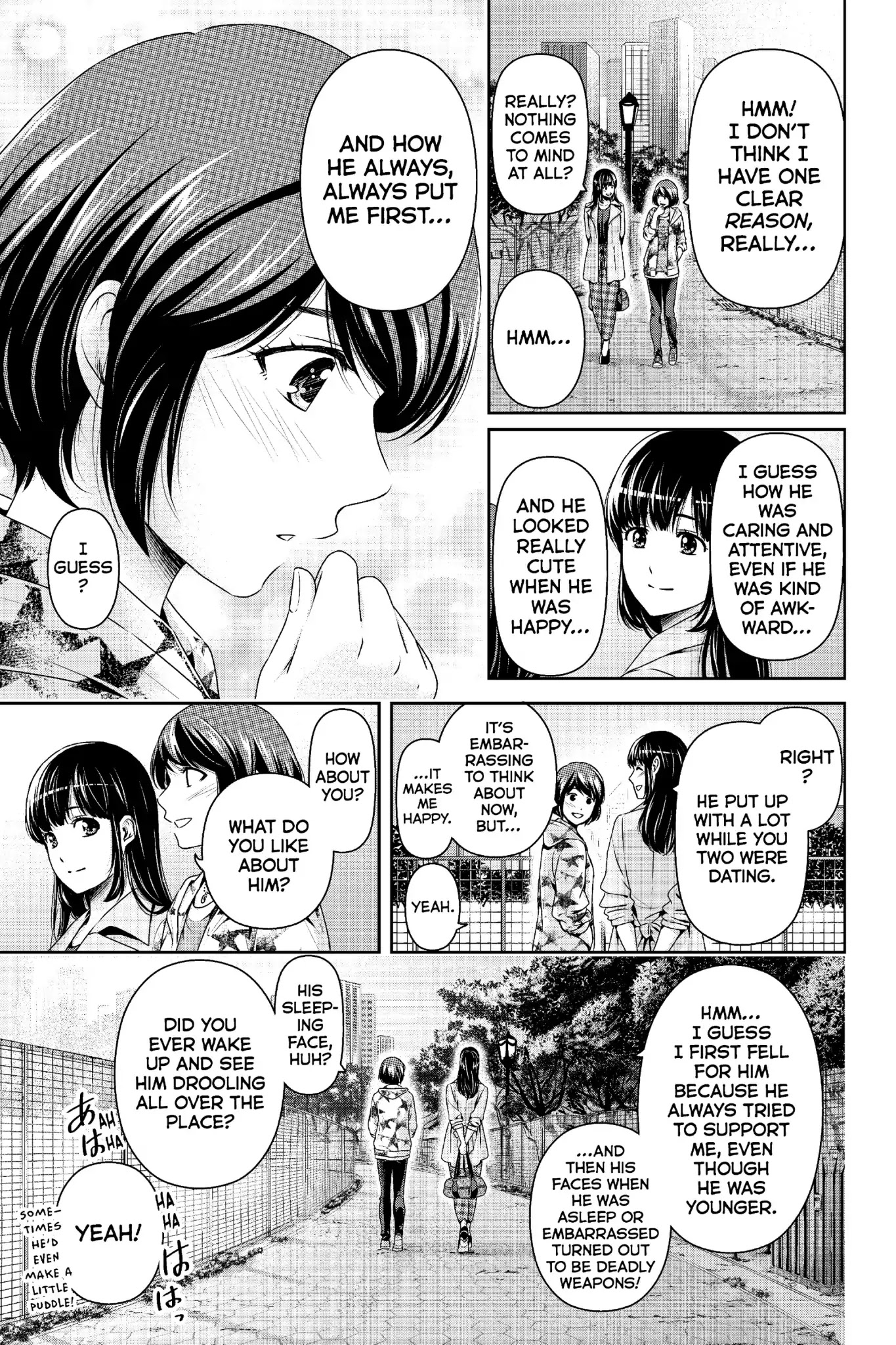 Domestic na Kanojo Chapter 245 page 8 - Chapter 245: Do You Think About Her?