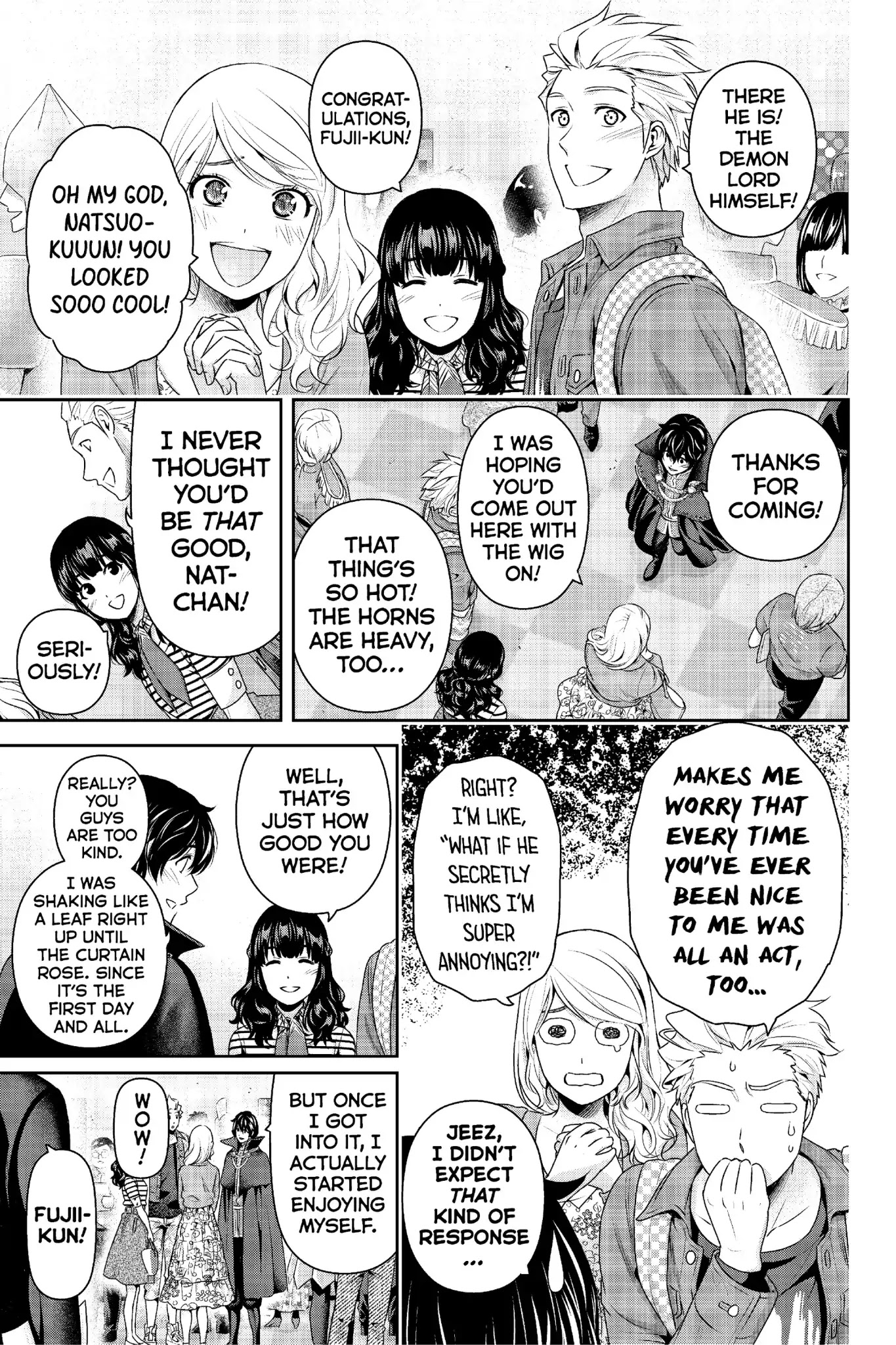 Domestic na Kanojo Chapter 246 page 10 - Chapter 246: What Kind Of Answer...