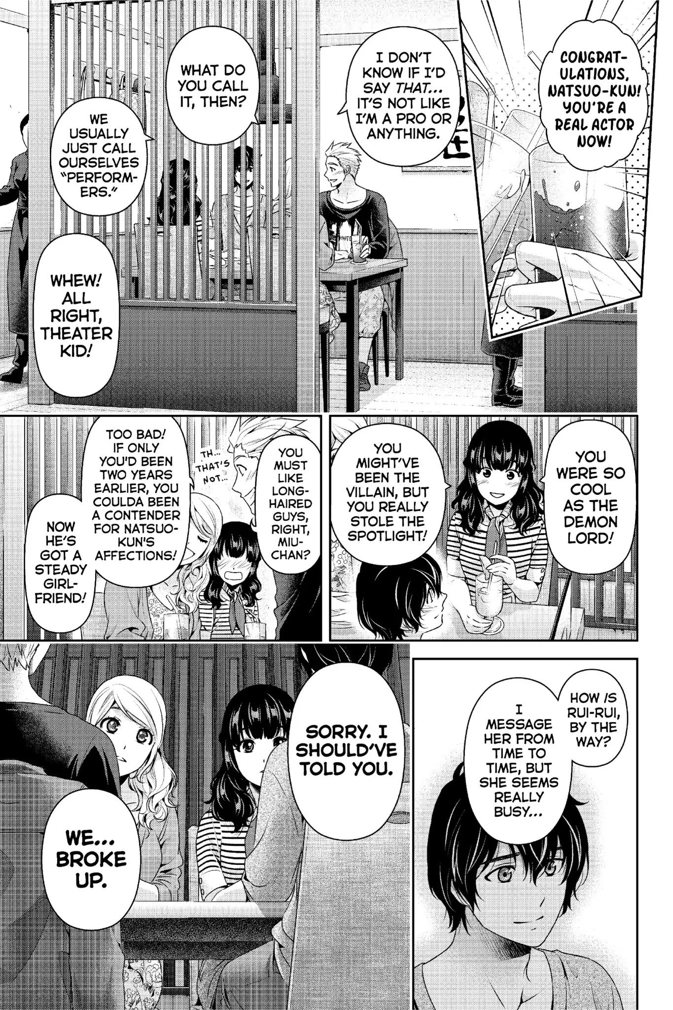 Domestic na Kanojo Chapter 246 page 14 - Chapter 246: What Kind Of Answer...