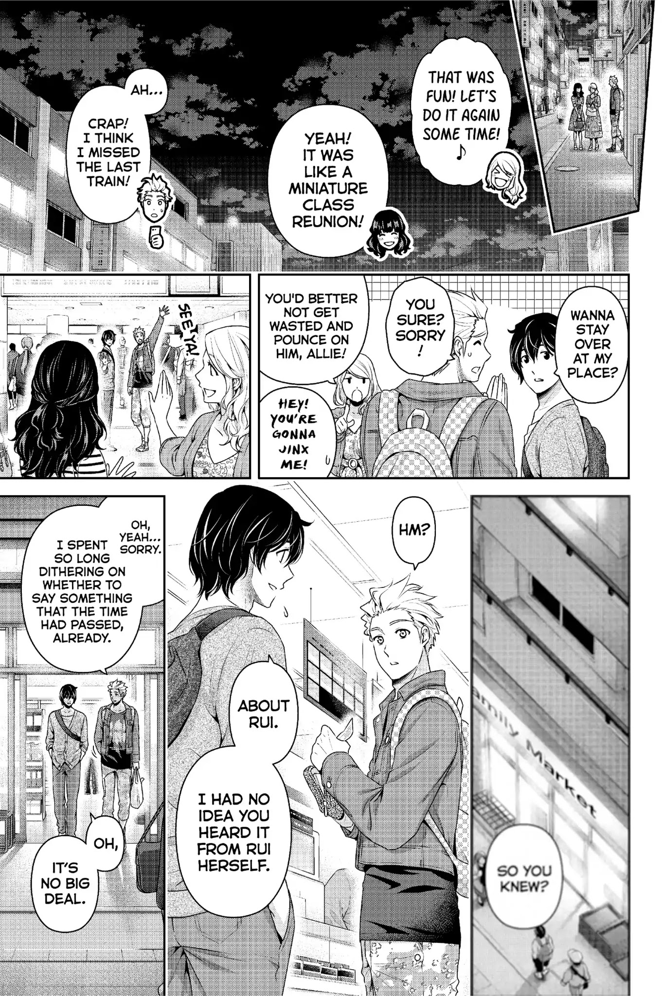 Domestic na Kanojo Chapter 246 page 16 - Chapter 246: What Kind Of Answer...