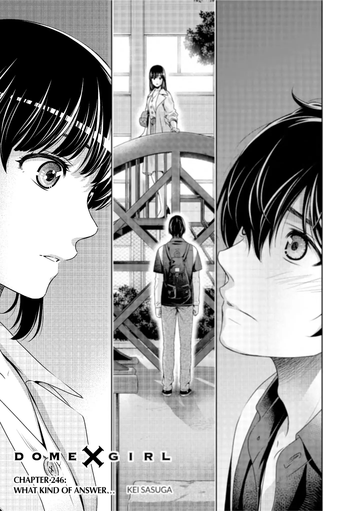 Domestic na Kanojo Chapter 246 page 2 - Chapter 246: What Kind Of Answer...