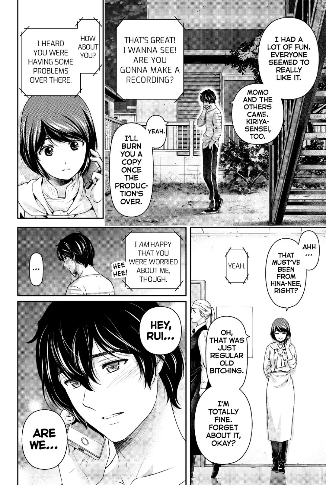 Domestic na Kanojo Chapter 247 page 2 - Chapter 247: Just The Ticket