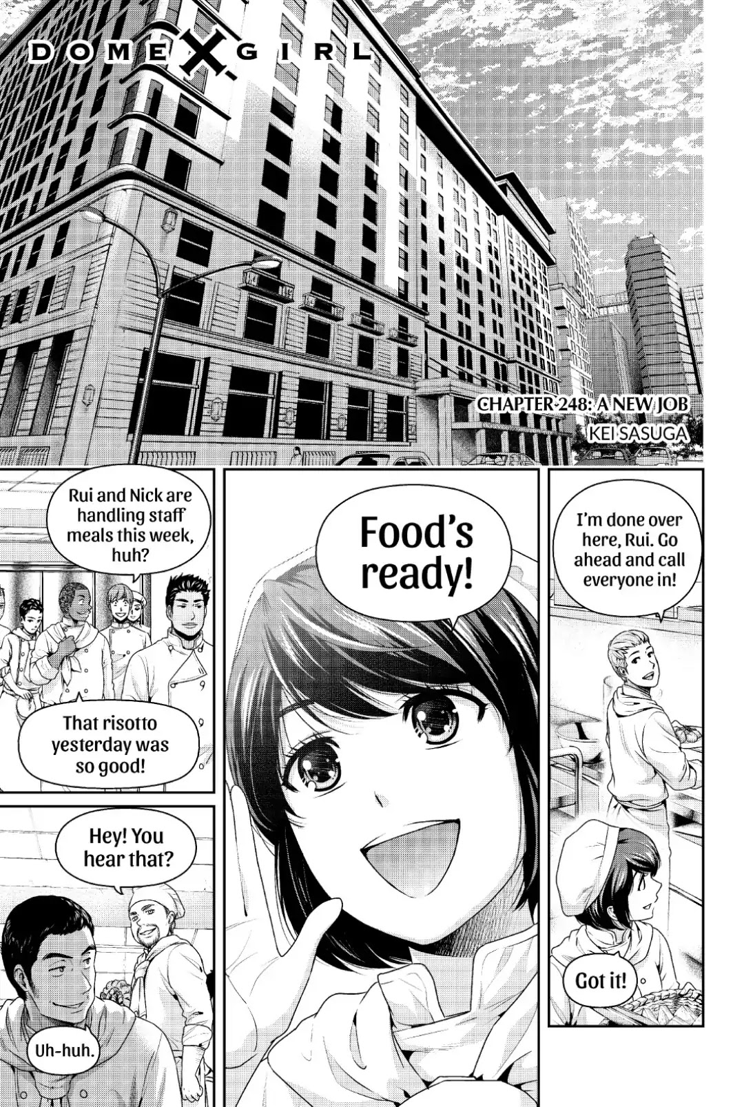 Domestic na Kanojo Chapter 248 page 1 - Chapter 248: A New Job
