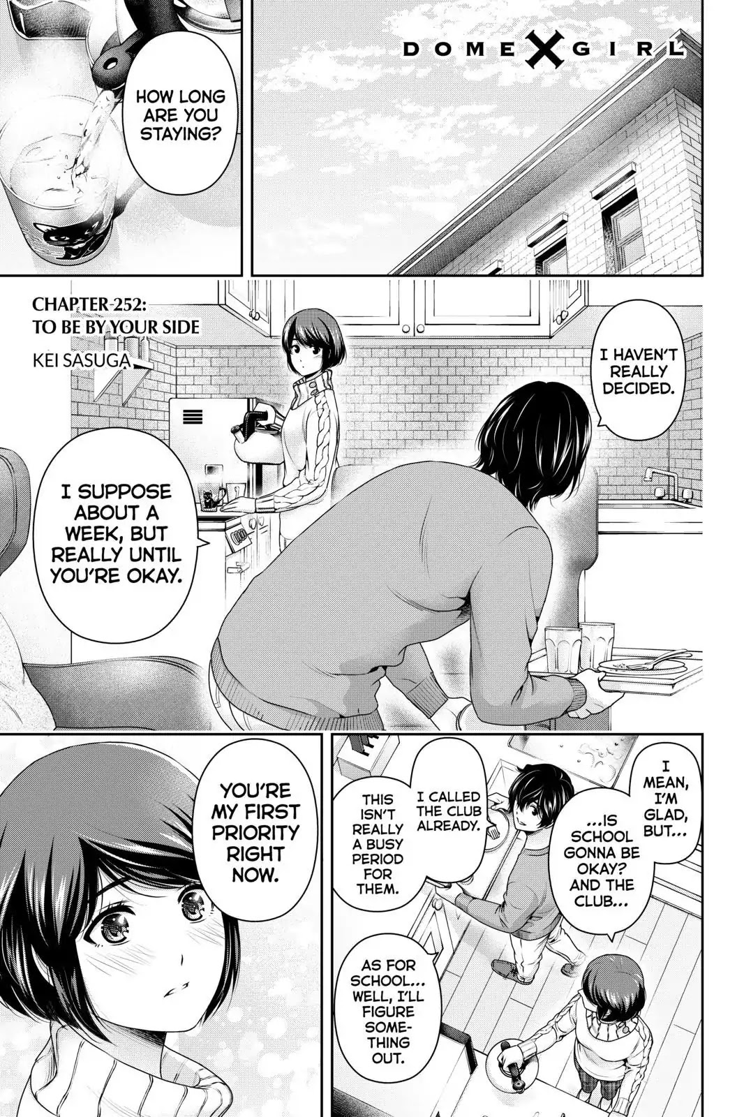 Domestic na Kanojo Chapter 252 page 1 - Chapter 252: To Be By Your Side