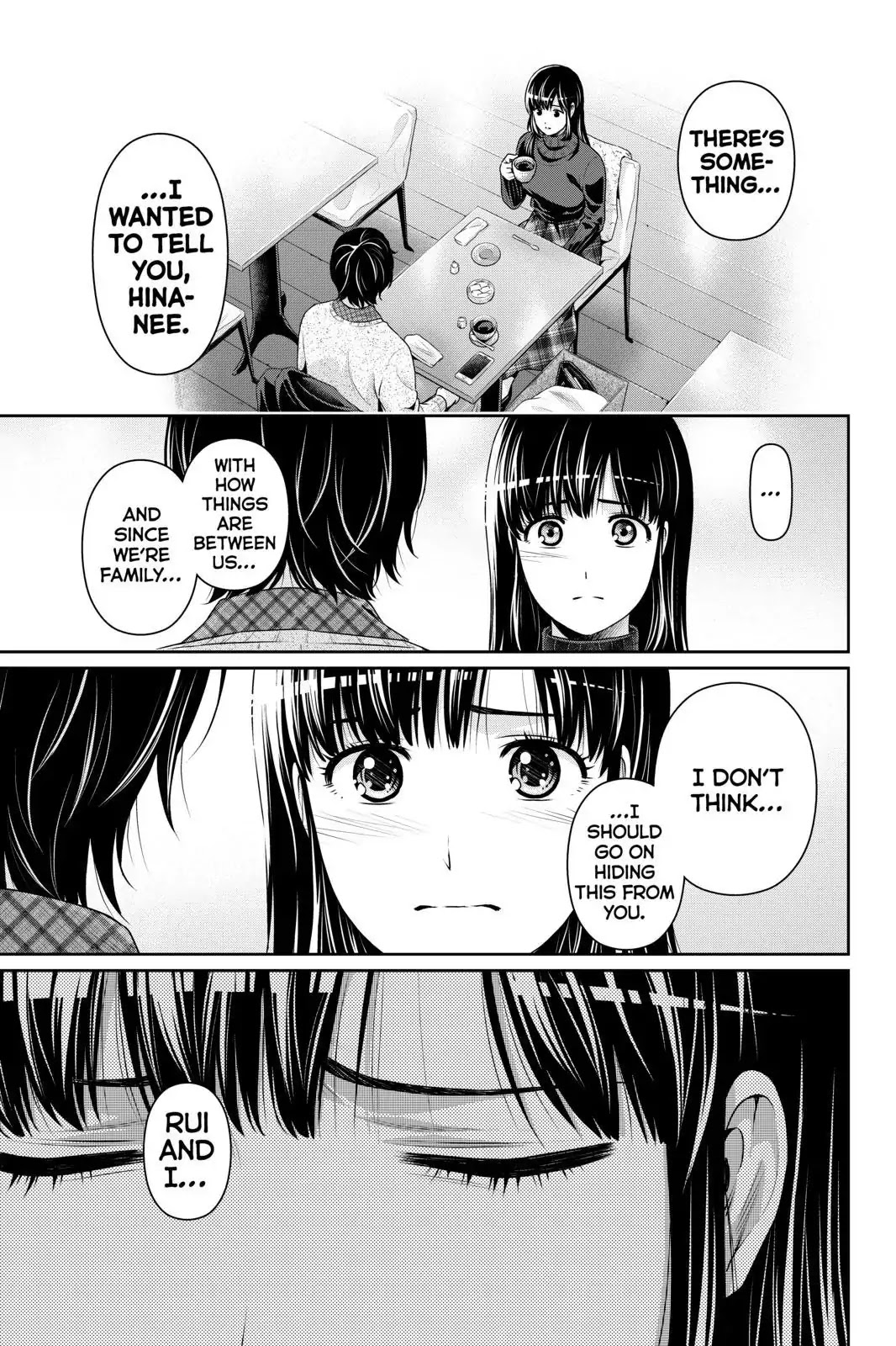 Domestic na Kanojo Chapter 253 page 15 - Chapter 253: I Can't Hide Anymore