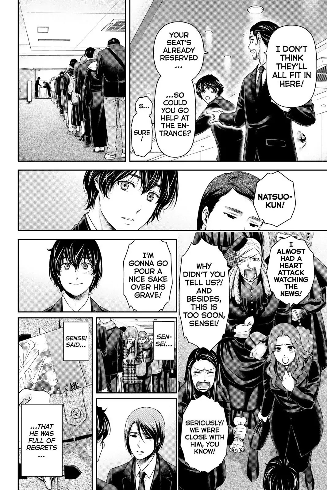 Domestic na Kanojo Chapter 256 page 10 - Chapter 256: Sensei Would