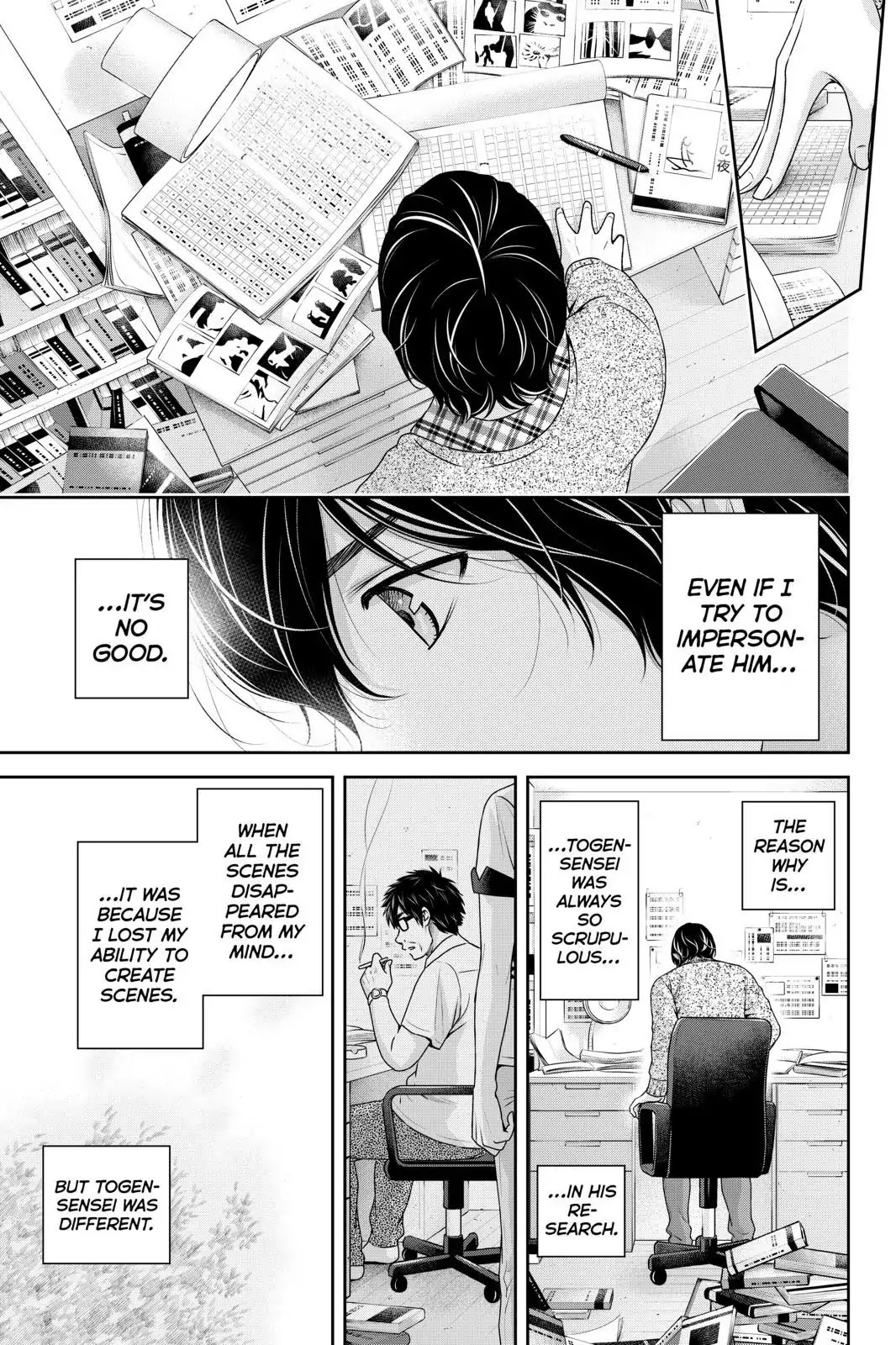 Domestic na Kanojo Chapter 256 page 13 - Chapter 256: Sensei Would