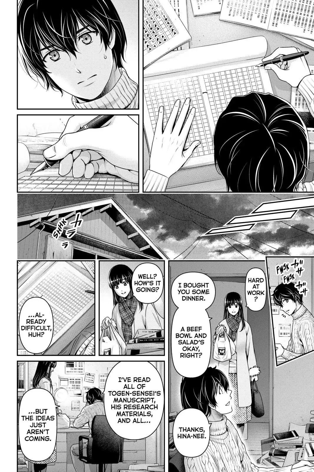 Domestic na Kanojo Chapter 256 page 6 - Chapter 256: Sensei Would