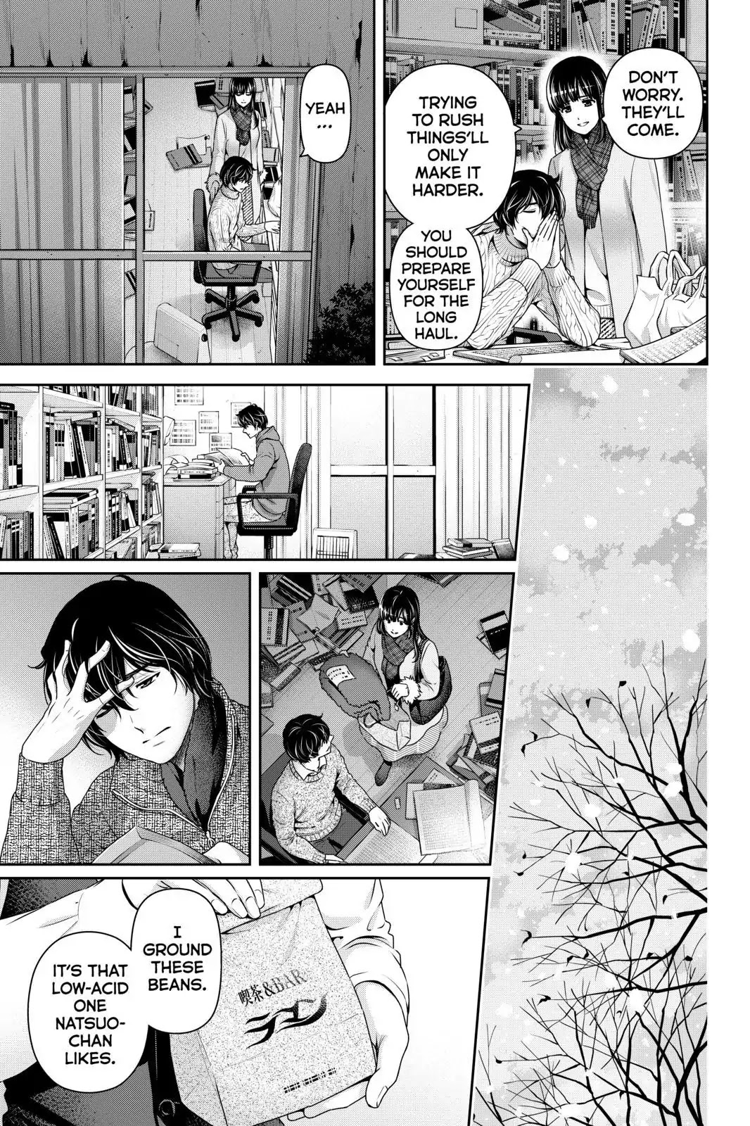 Domestic na Kanojo Chapter 256 page 7 - Chapter 256: Sensei Would