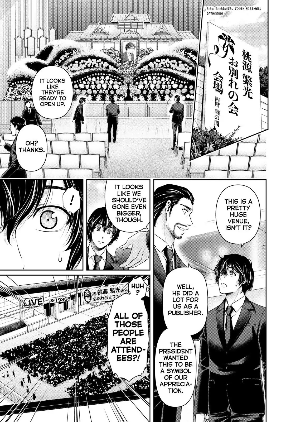 Domestic na Kanojo Chapter 256 page 9 - Chapter 256: Sensei Would