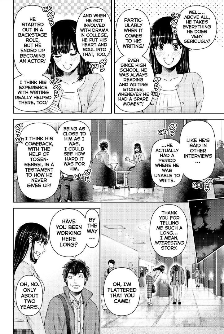 Domestic na Kanojo Chapter 266 page 11 - Chapter 266