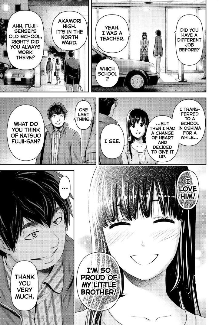 Domestic na Kanojo Chapter 266 page 12 - Chapter 266