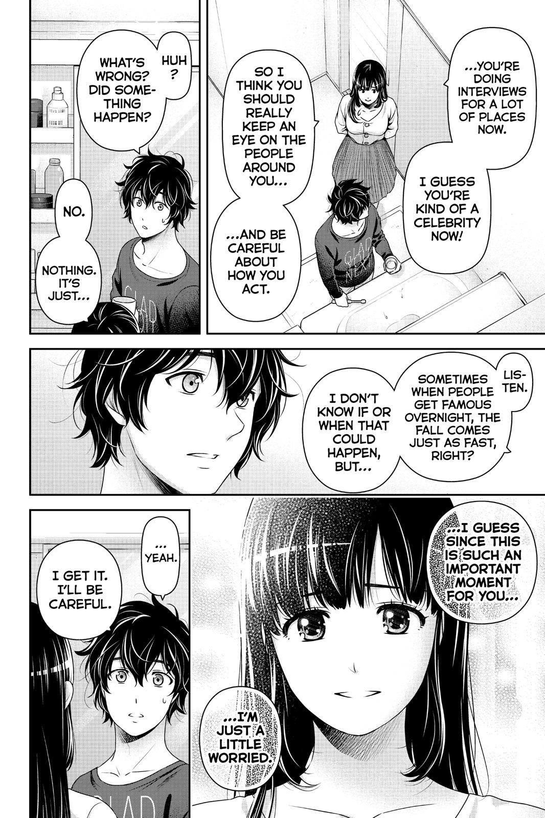 Domestic na Kanojo Chapter 268 page 4 - Chapter 268