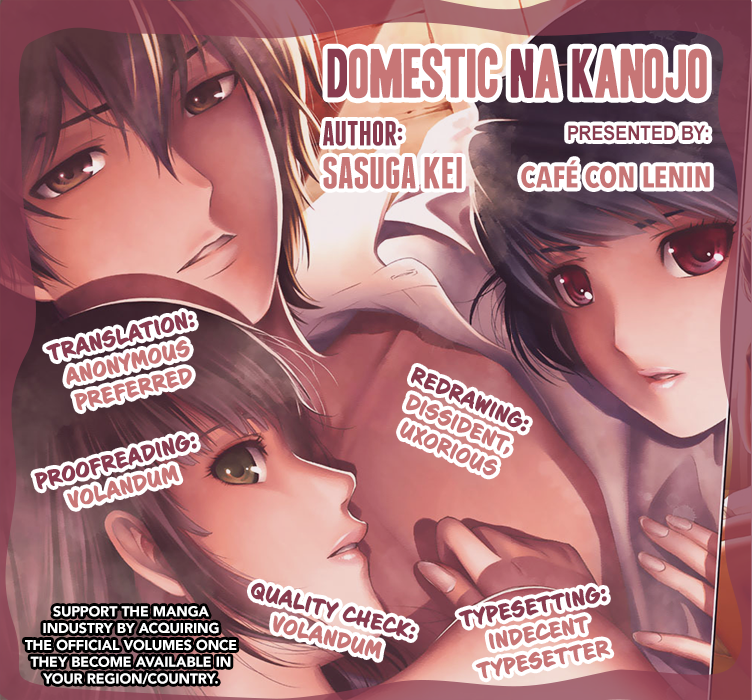 Domestic na Kanojo Chapter 32 page 19 - Chapter 32: Hina's decision