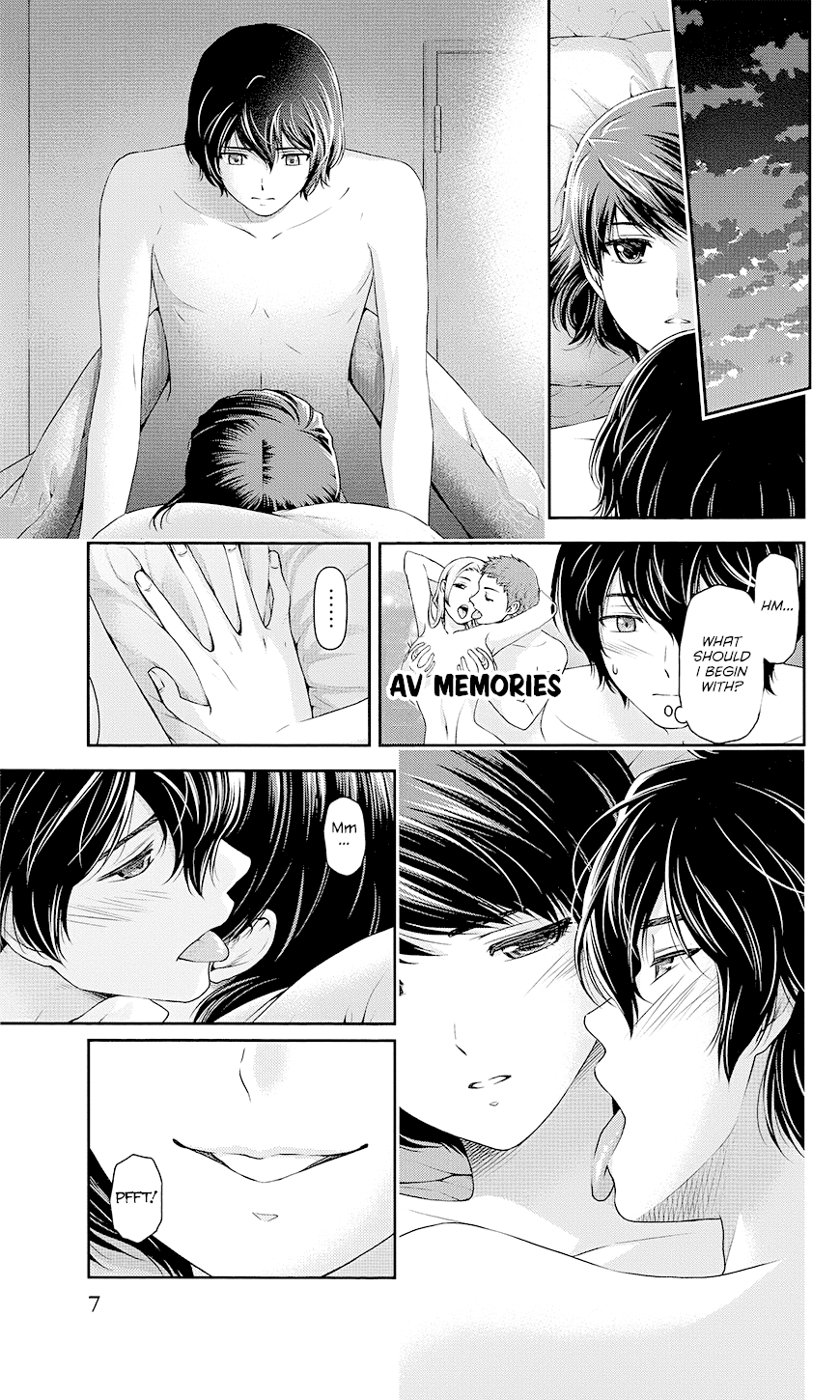 Domestic na Kanojo Chapter 35.5 page 7 - Chapter 35.5: The Night Before Domestic Lover