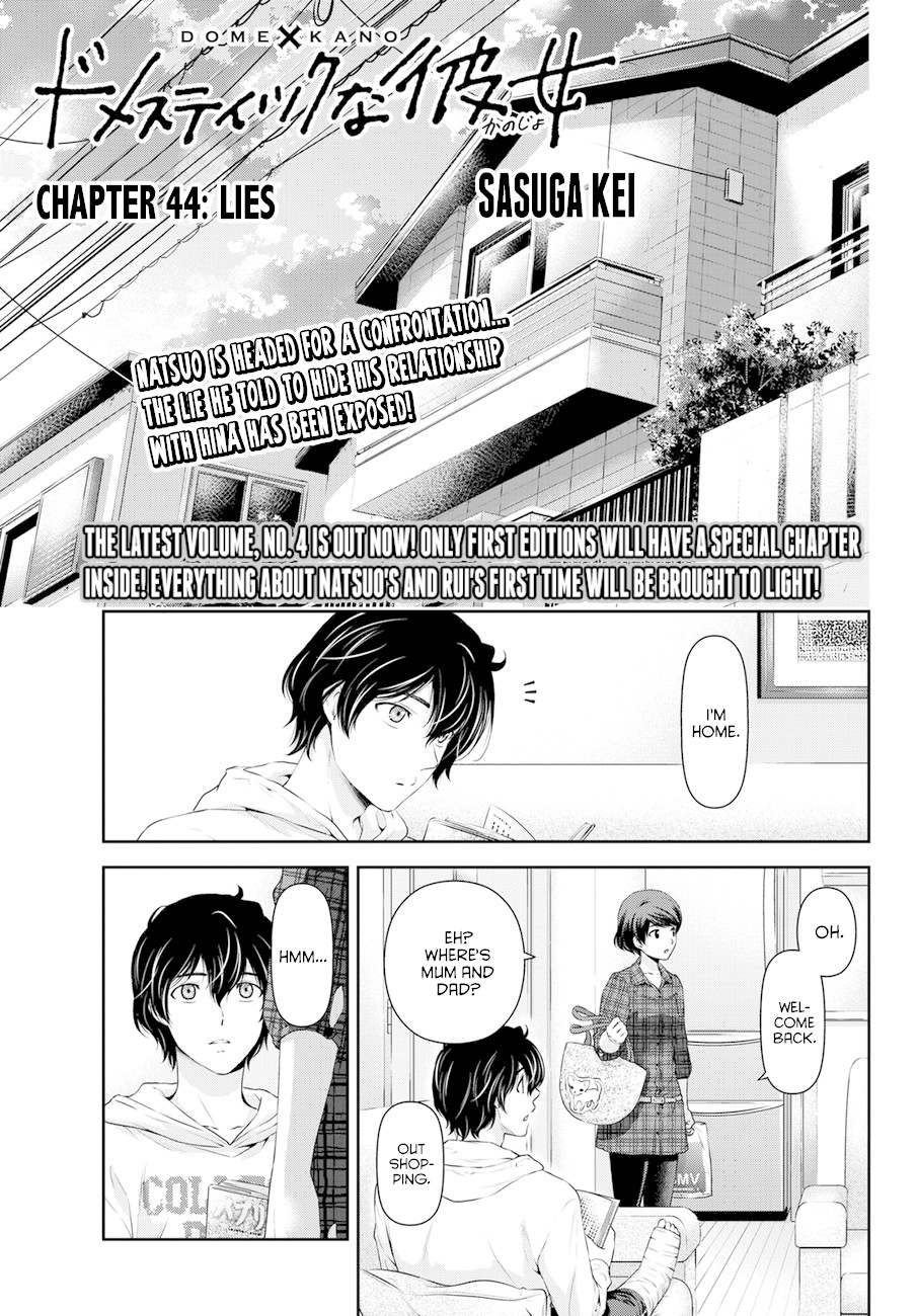 Domestic na Kanojo Chapter 44 page 1 - Chapter 44: Lies
