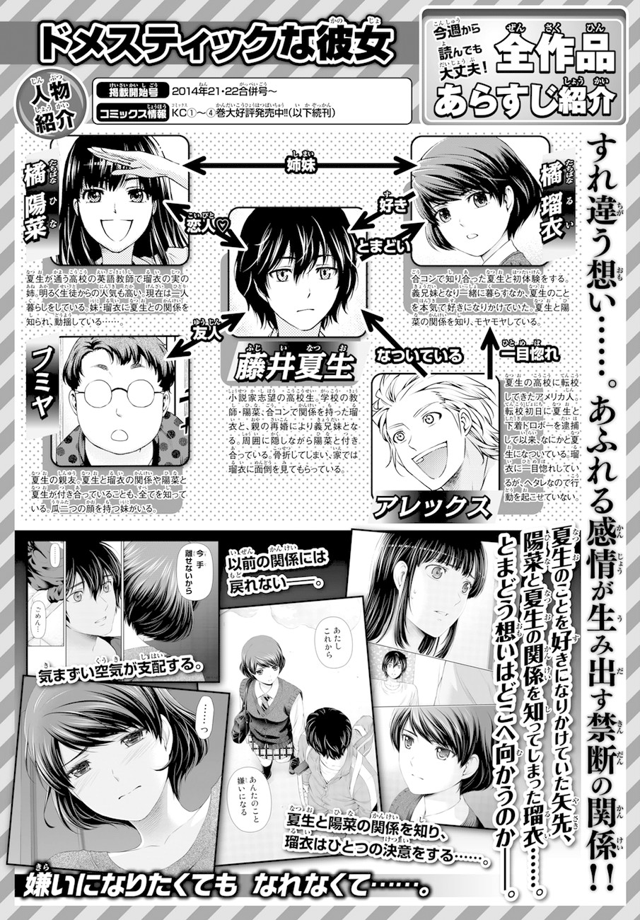 Domestic na Kanojo Chapter 48 page 18 - Chapter 48: Respective kisses