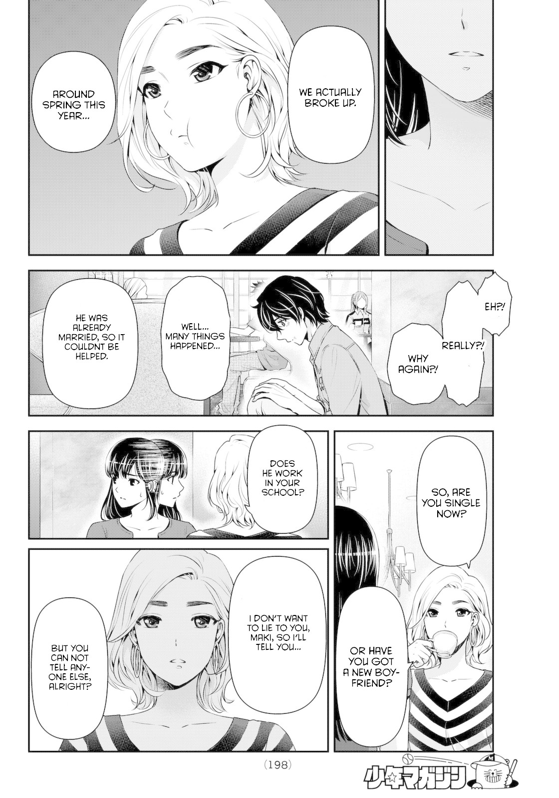 Domestic na Kanojo Chapter 53 page 12 - Chapter 53: Hina's Inner Feelings