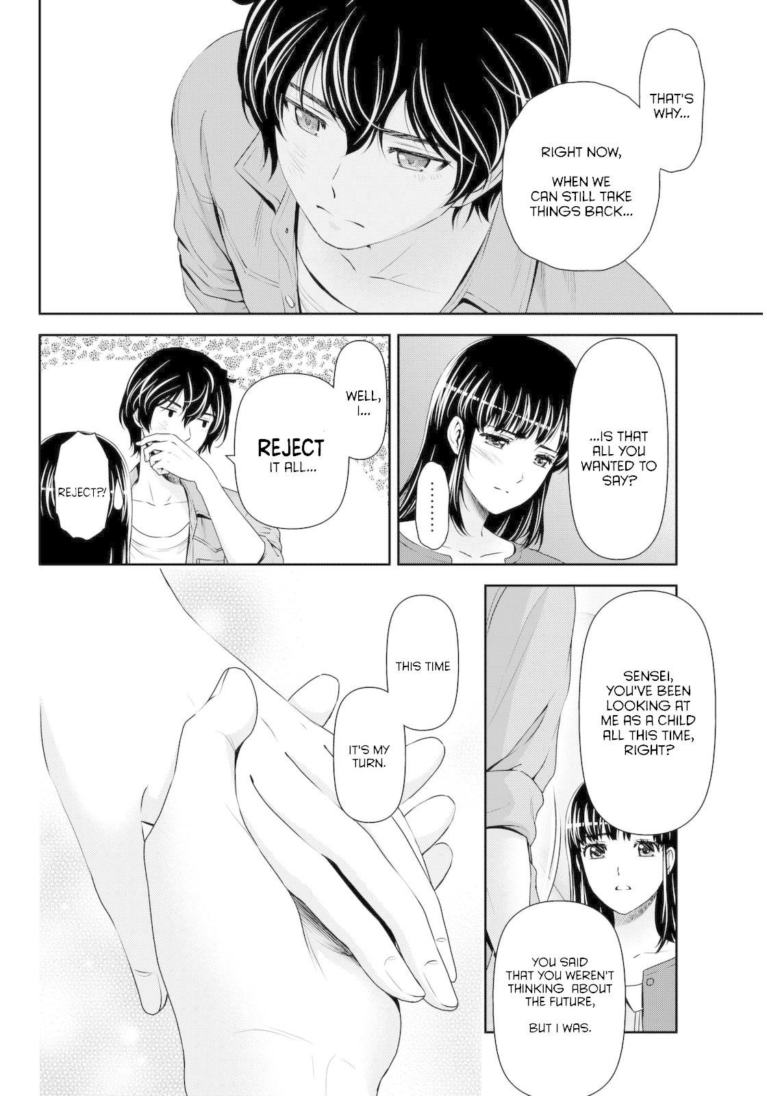 Domestic na Kanojo Chapter 54 page 12 - Chapter 54: Name