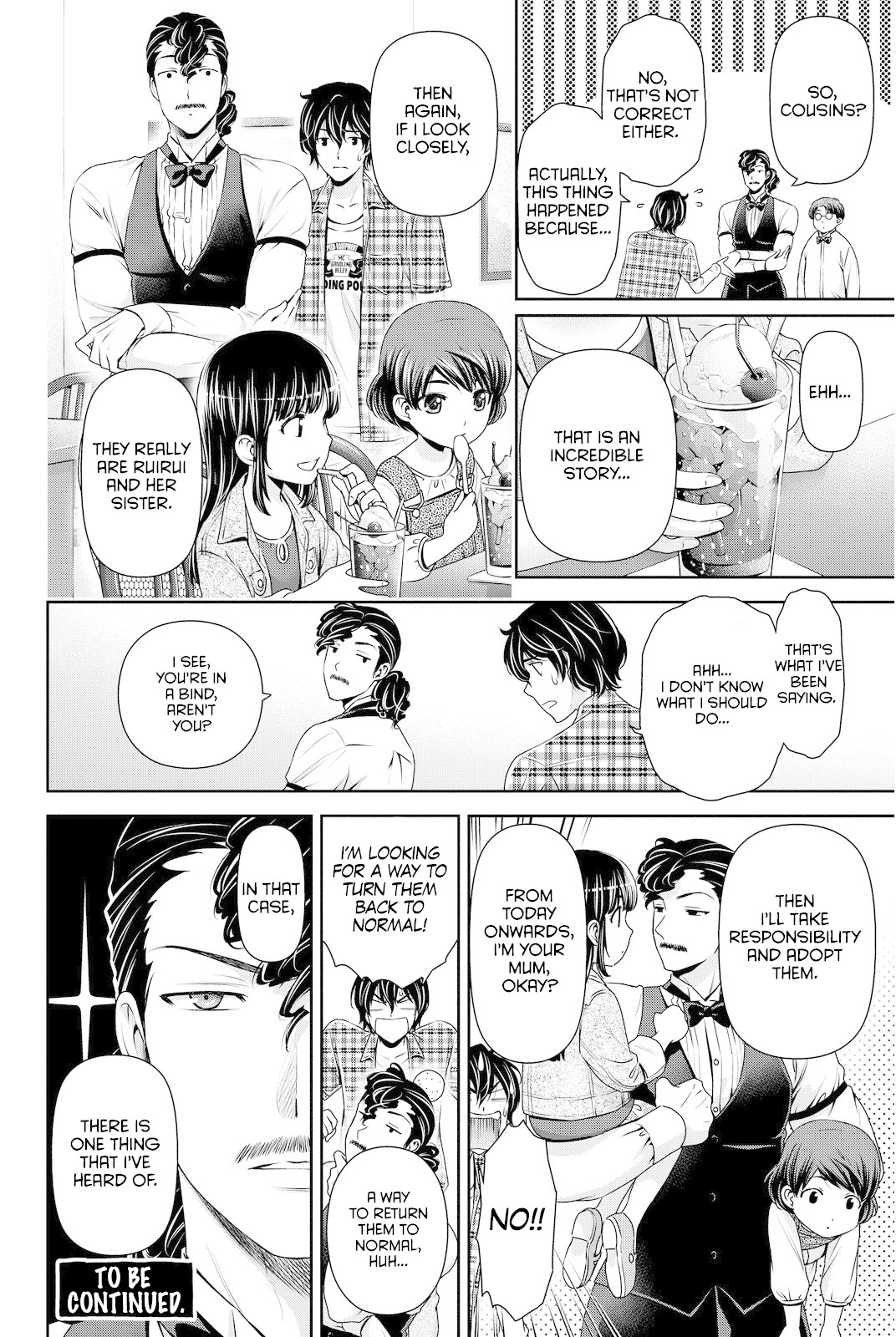 Domestic na Kanojo Chapter 55.1 page 4 - Chapter 55.1: Omake: Sweet Home Magic (cont.)