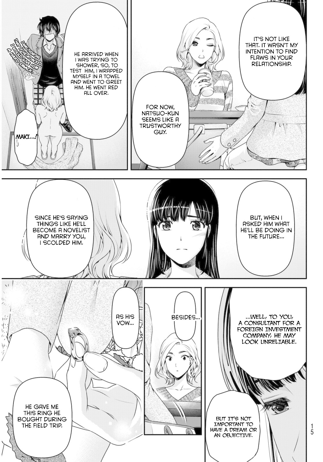 Domestic na Kanojo Chapter 56 page 10 - Chapter 56: One Step Forward