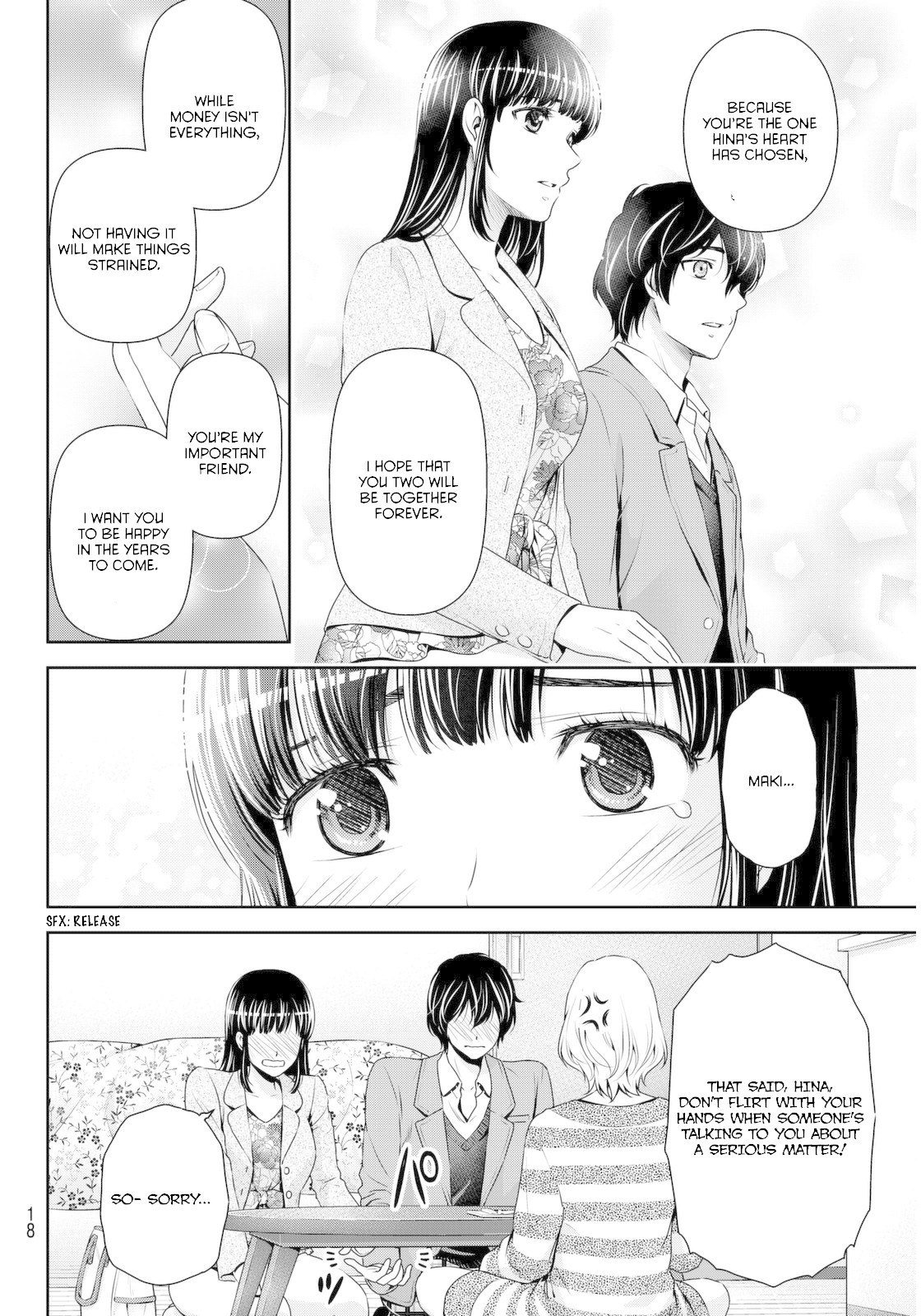 Domestic na Kanojo Chapter 56 page 13 - Chapter 56: One Step Forward