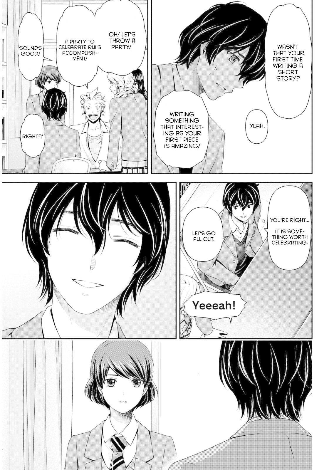 Domestic na Kanojo Chapter 56 page 18 - Chapter 56: One Step Forward