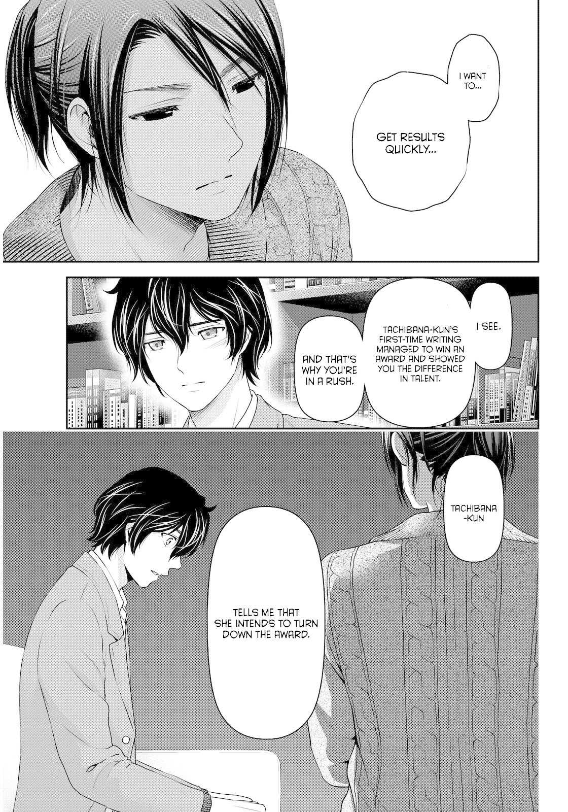 Domestic na Kanojo Chapter 57 page 5 - Chapter 57: Novelist