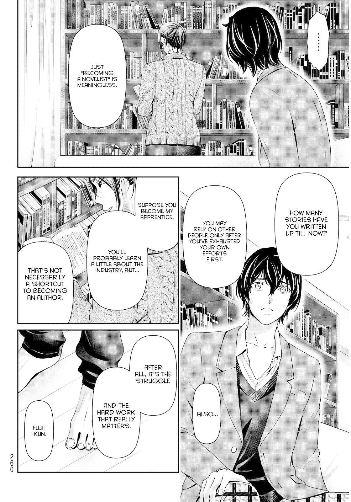 Domestic na Kanojo Chapter 57 page 8 - Chapter 57: Novelist