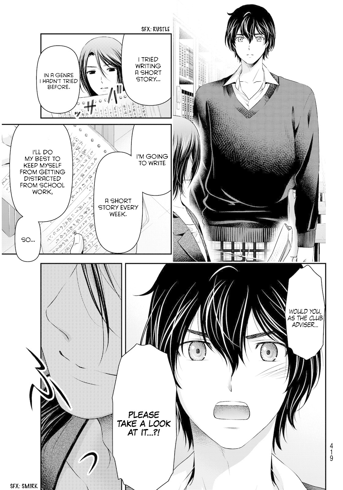 Domestic na Kanojo Chapter 58 page 11 - Chapter 58: Ignition