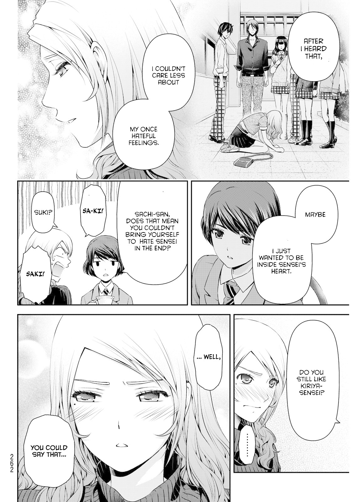 Domestic na Kanojo Chapter 59 page 10 - Chapter 59: Detected