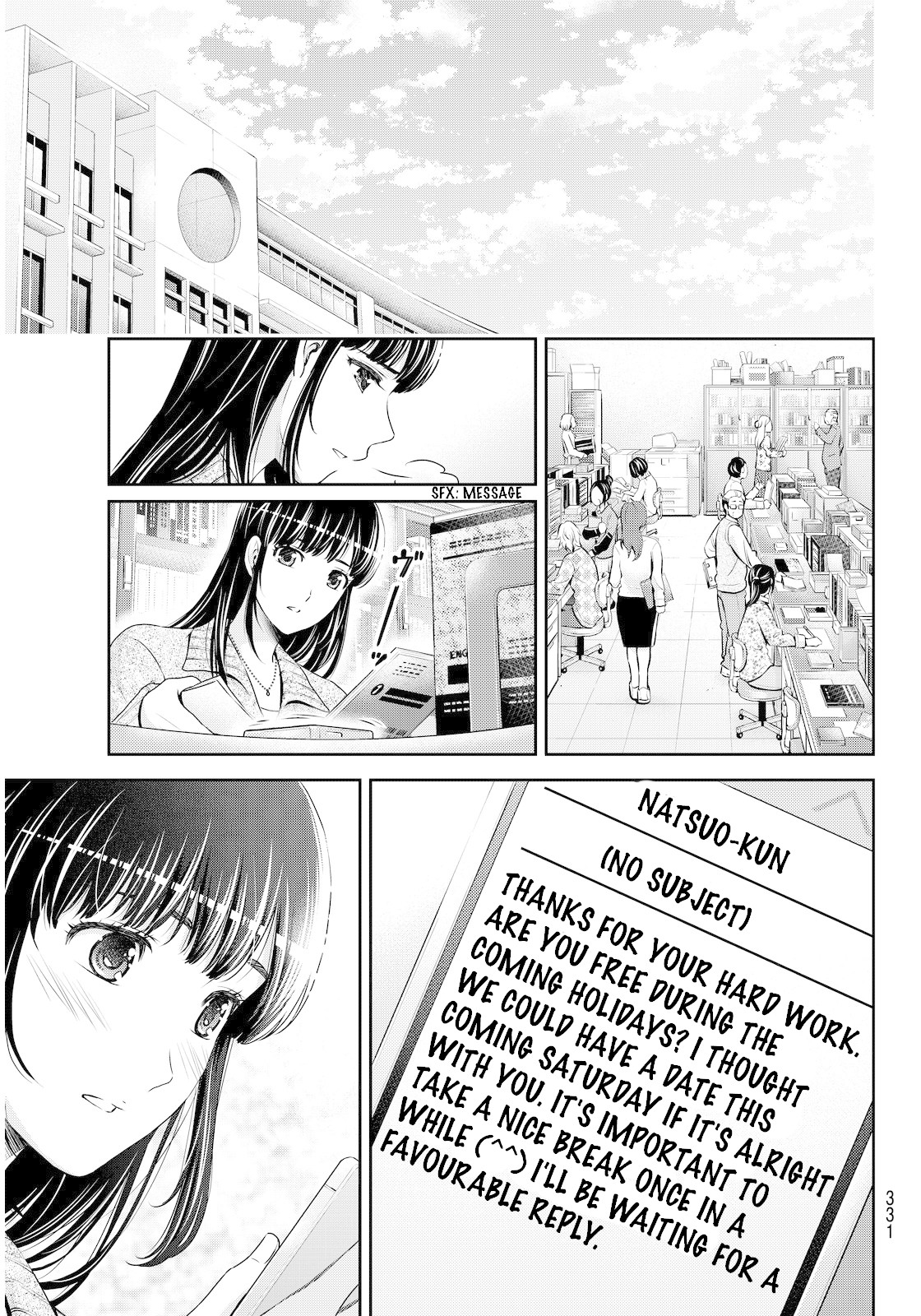 Domestic na Kanojo Chapter 60 page 15 - Chapter 60: Elopement