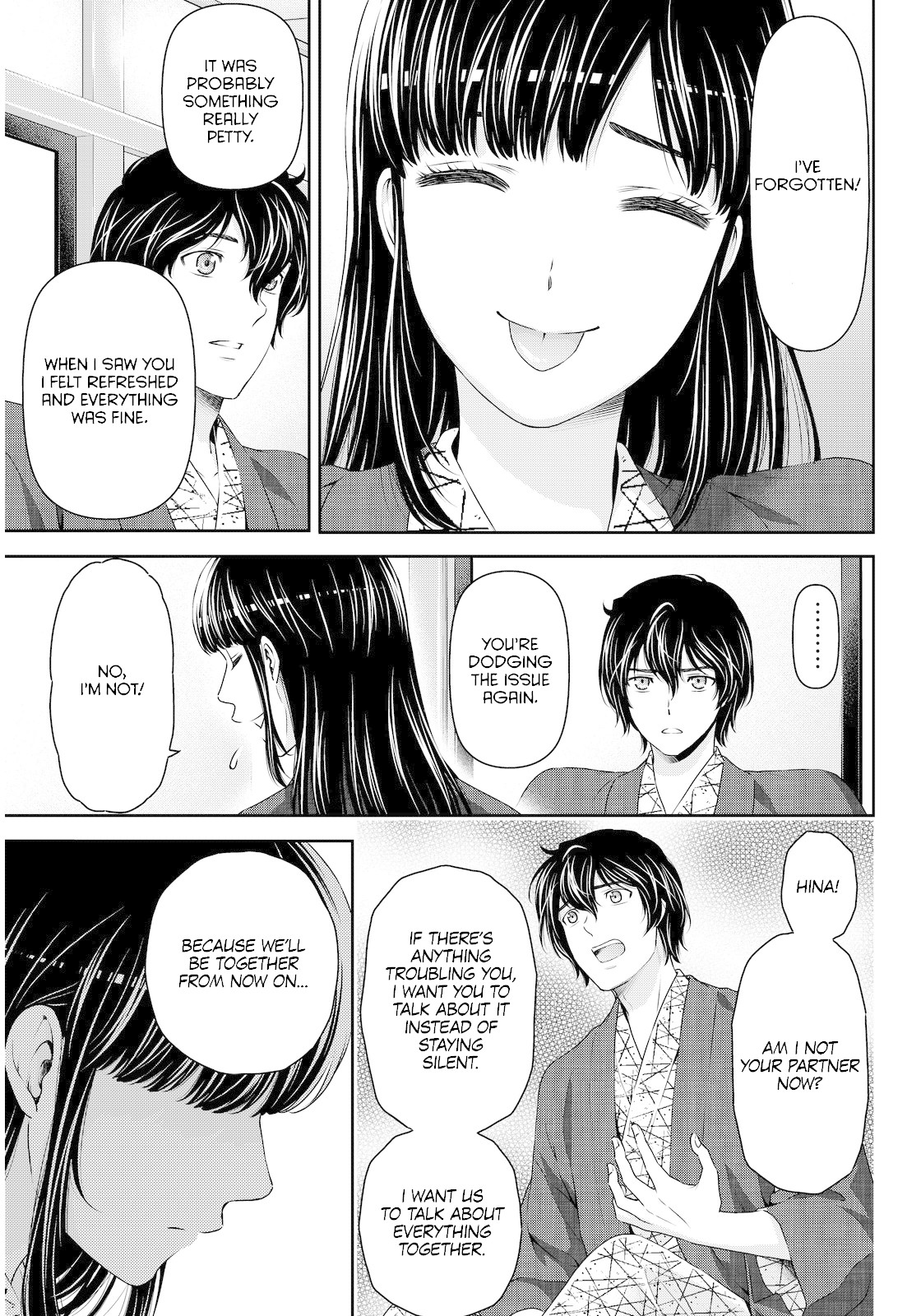 Domestic na Kanojo Chapter 61 page 9 - Chapter 61: The Near Future