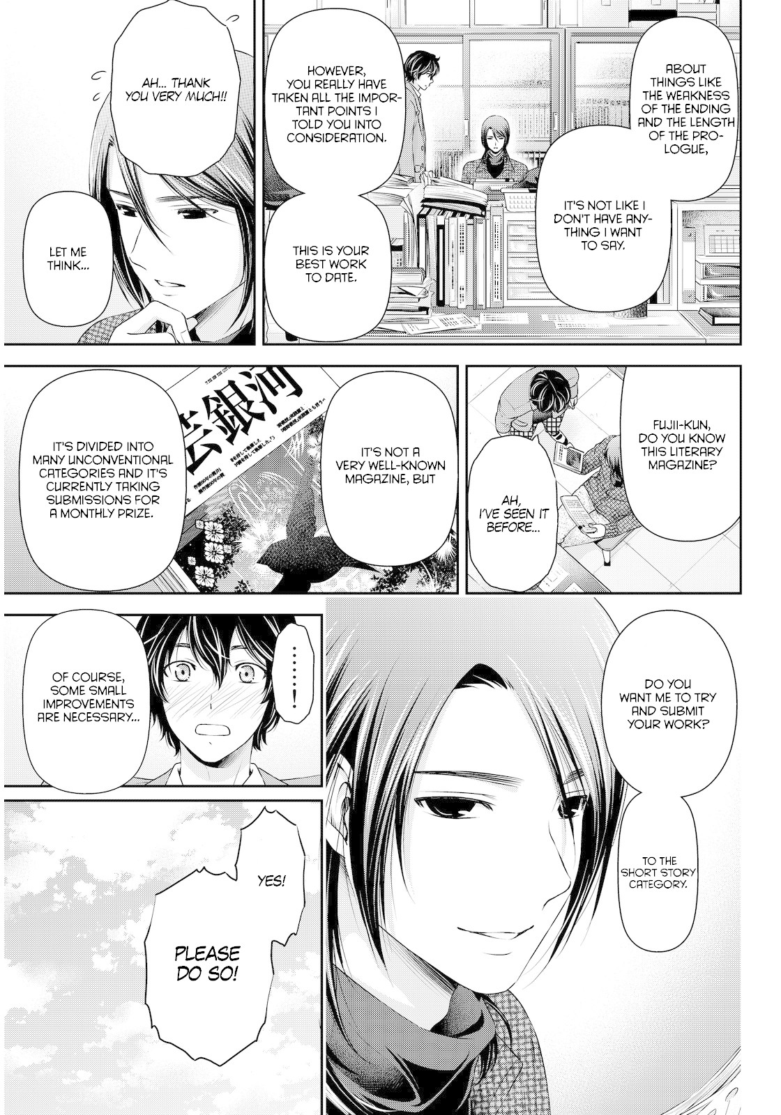 Domestic na Kanojo Chapter 62 page 12 - Chapter 62: Happy Times