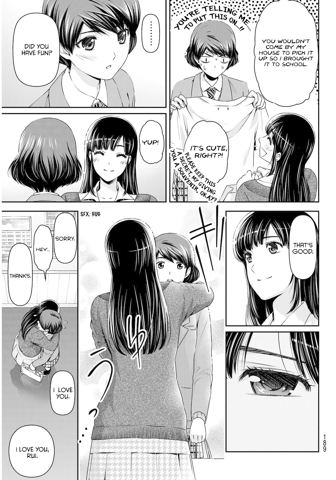 Domestic na Kanojo Chapter 62 page 16 - Chapter 62: Happy Times