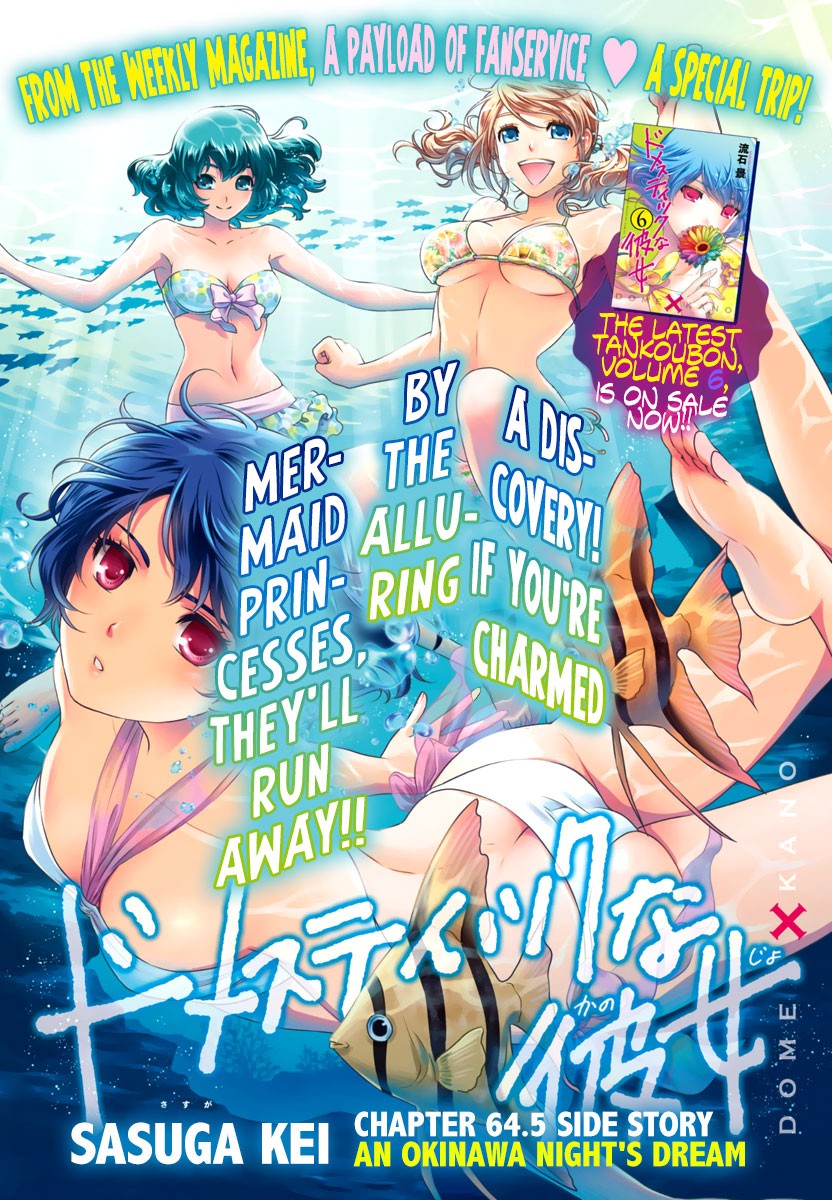 Domestic na Kanojo Chapter 64.5 page 1 - Chapter 64.5: Side Story: An Okinawa Night's Dream