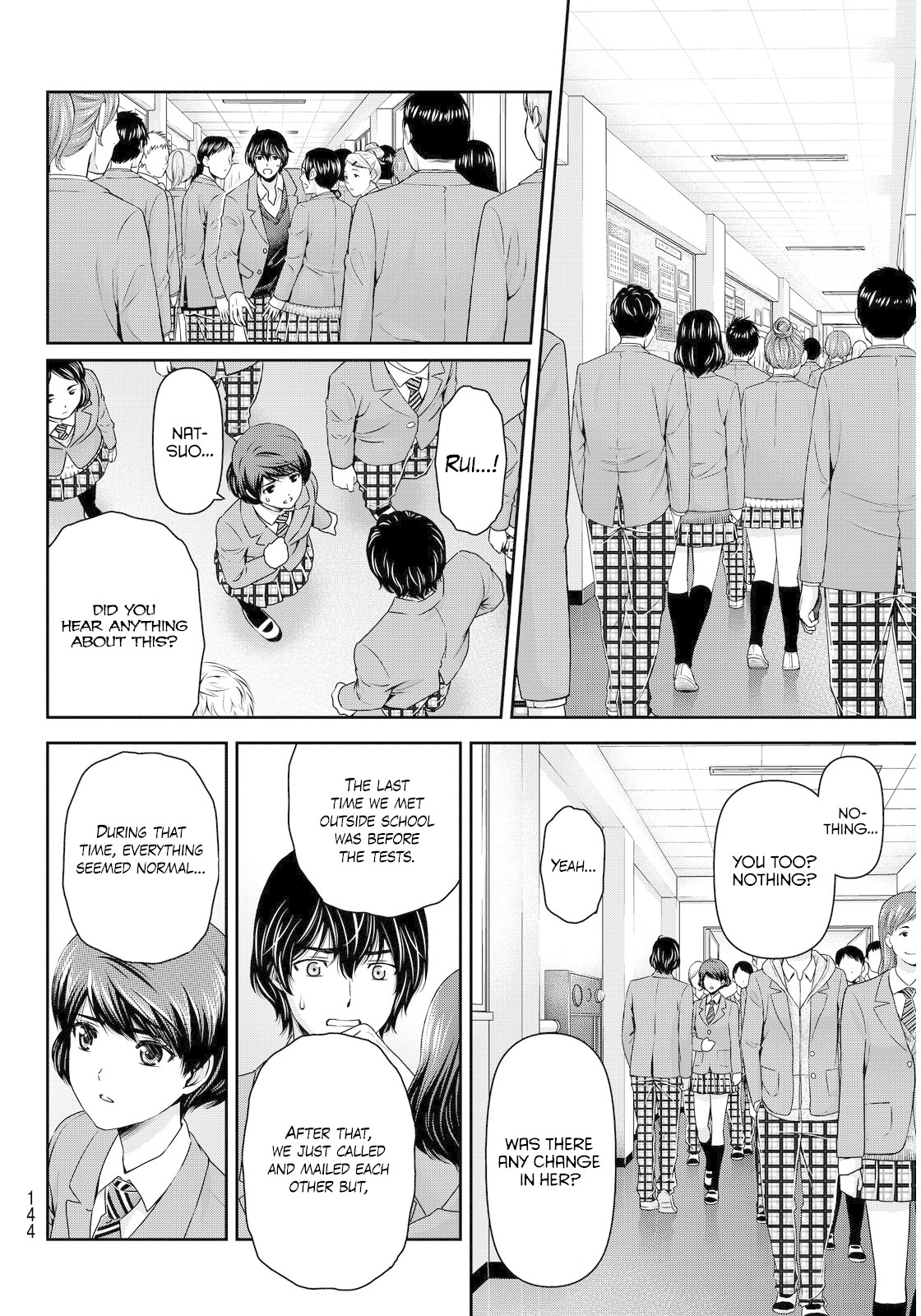 Domestic na Kanojo Chapter 64 page 4 - Chapter 64: Letter