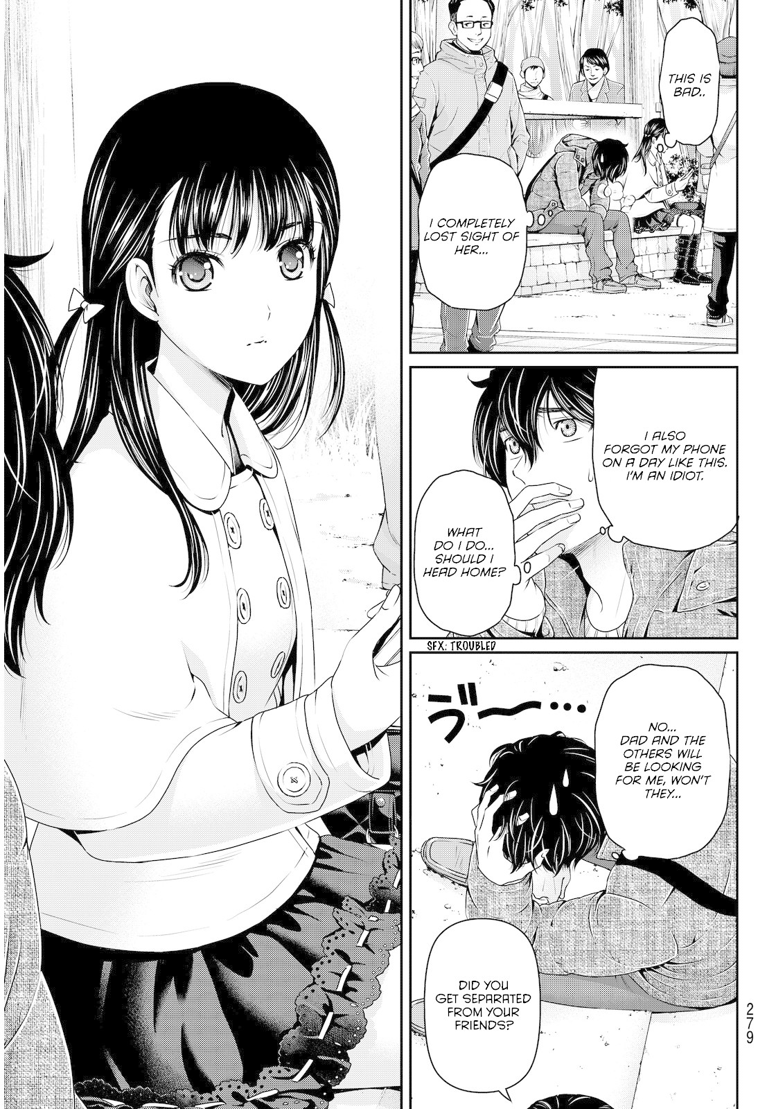 Domestic na Kanojo Chapter 67 page 10 - Chapter 67: The New Year Without Hina