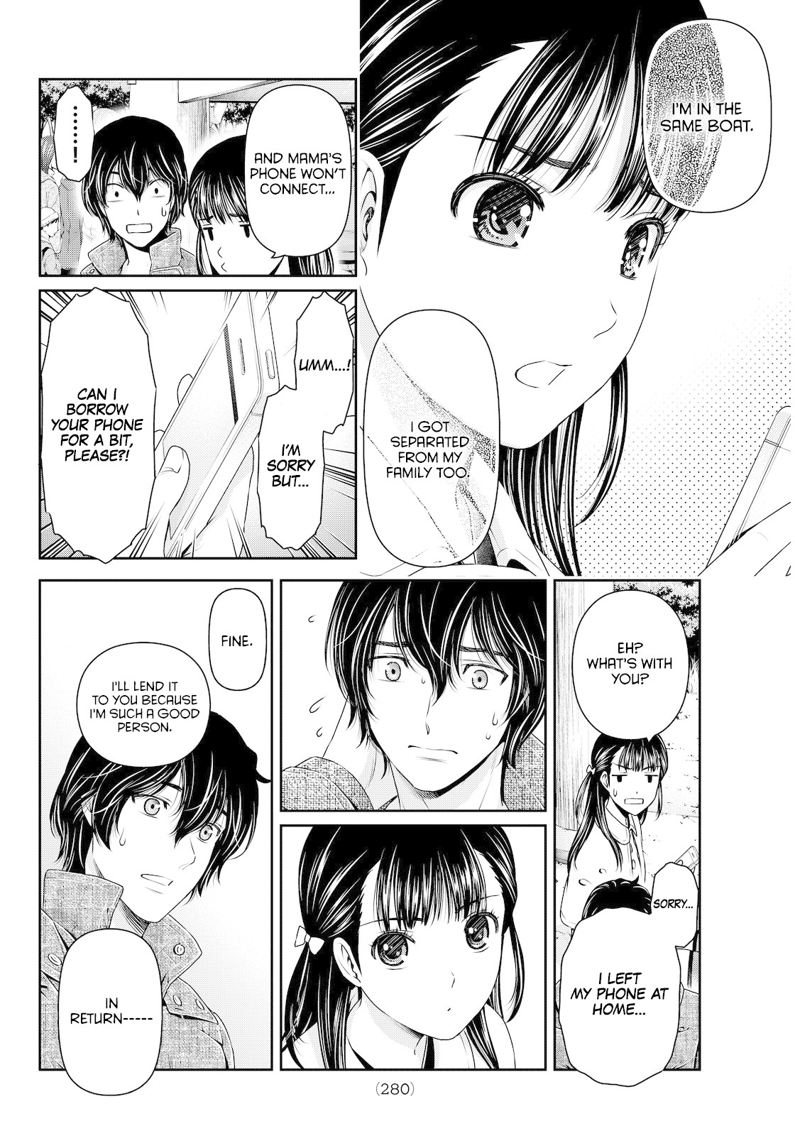 Domestic na Kanojo Chapter 67 page 11 - Chapter 67: The New Year Without Hina