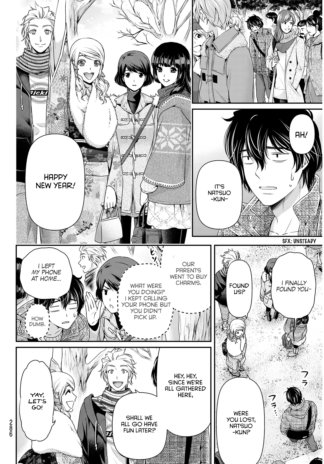 Domestic na Kanojo Chapter 67 page 17 - Chapter 67: The New Year Without Hina
