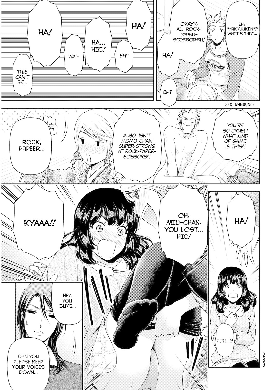Domestic na Kanojo Chapter 67 page 20 - Chapter 67: The New Year Without Hina