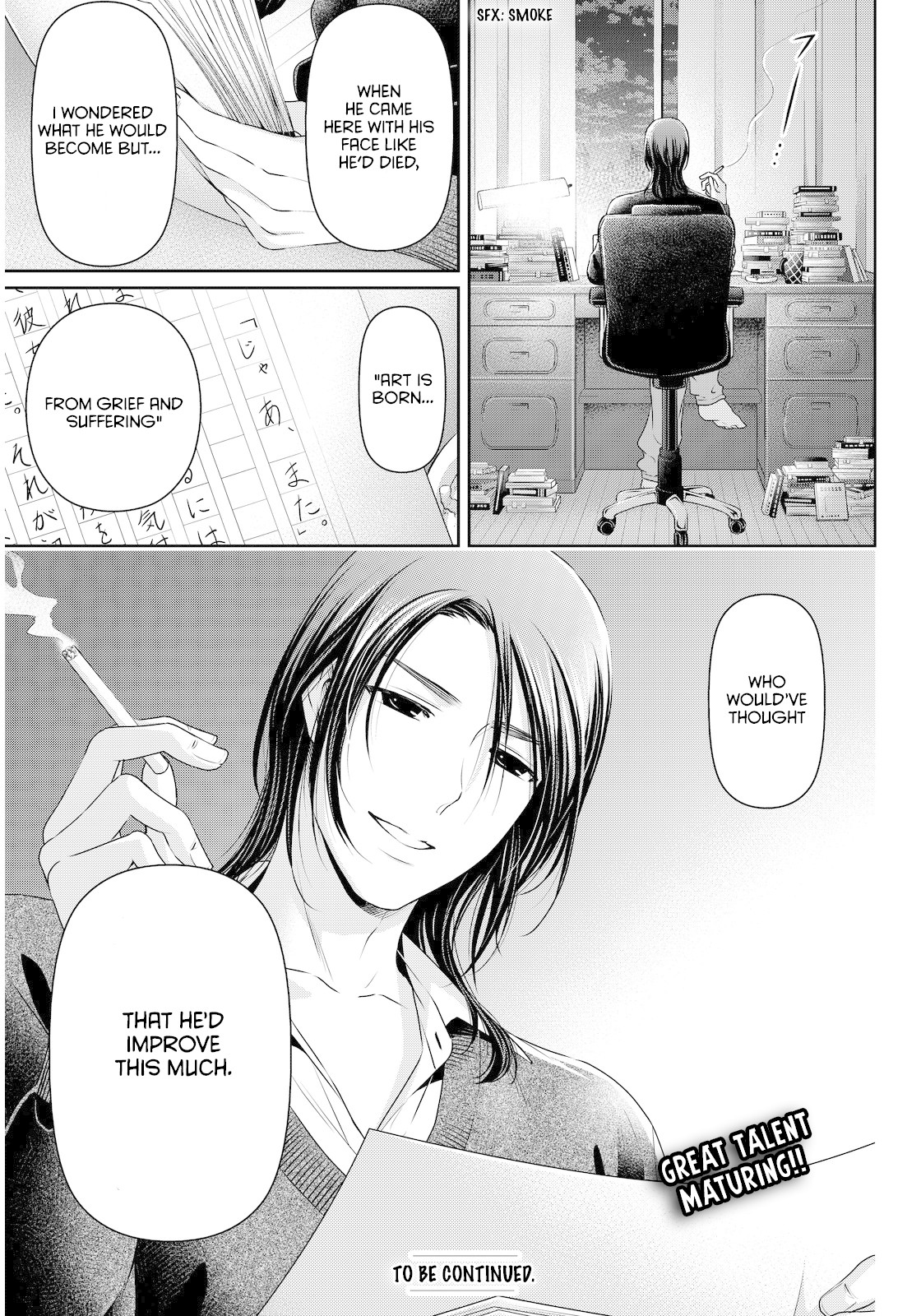 Domestic na Kanojo Chapter 67 page 22 - Chapter 67: The New Year Without Hina
