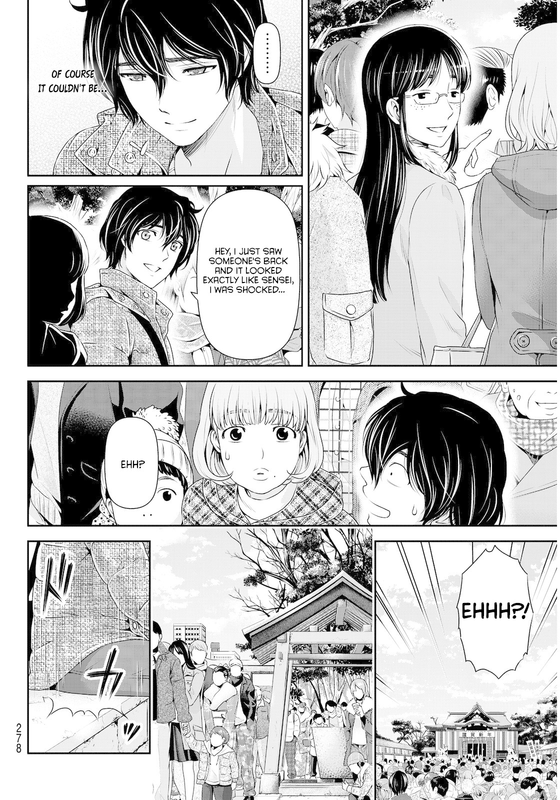 Domestic na Kanojo Chapter 67 page 9 - Chapter 67: The New Year Without Hina