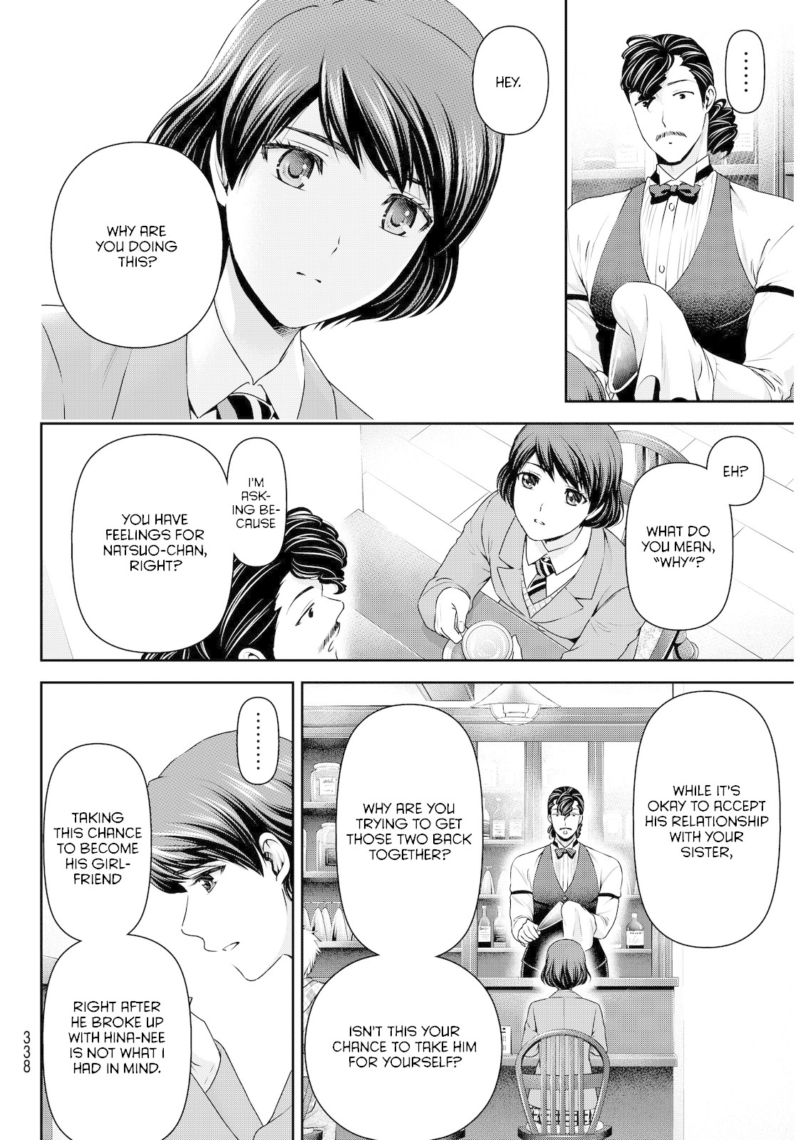 Domestic na Kanojo Chapter 69 page 4 - Chapter 69: Natsuo's Resolve