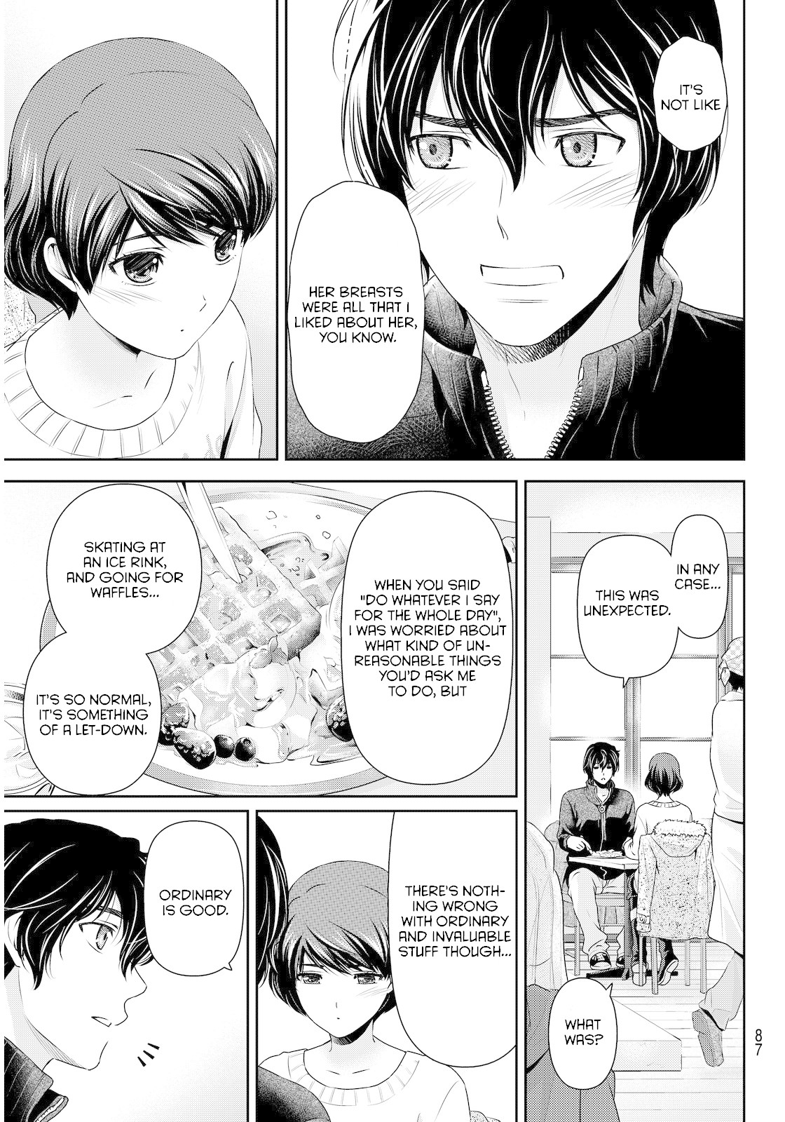 Domestic na Kanojo Chapter 71 page 13 - Chapter 71: Celebration
