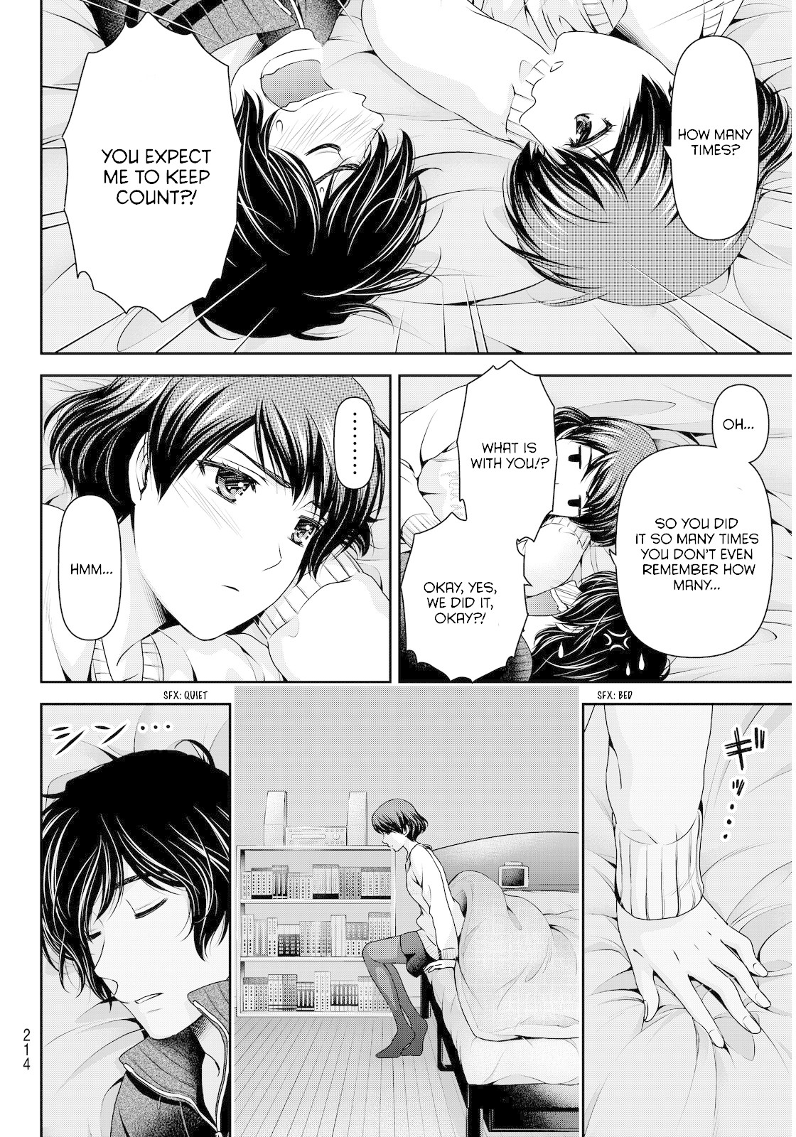 Domestic na Kanojo Chapter 72 page 10 - Chapter 72: The Cinderella in the Bed